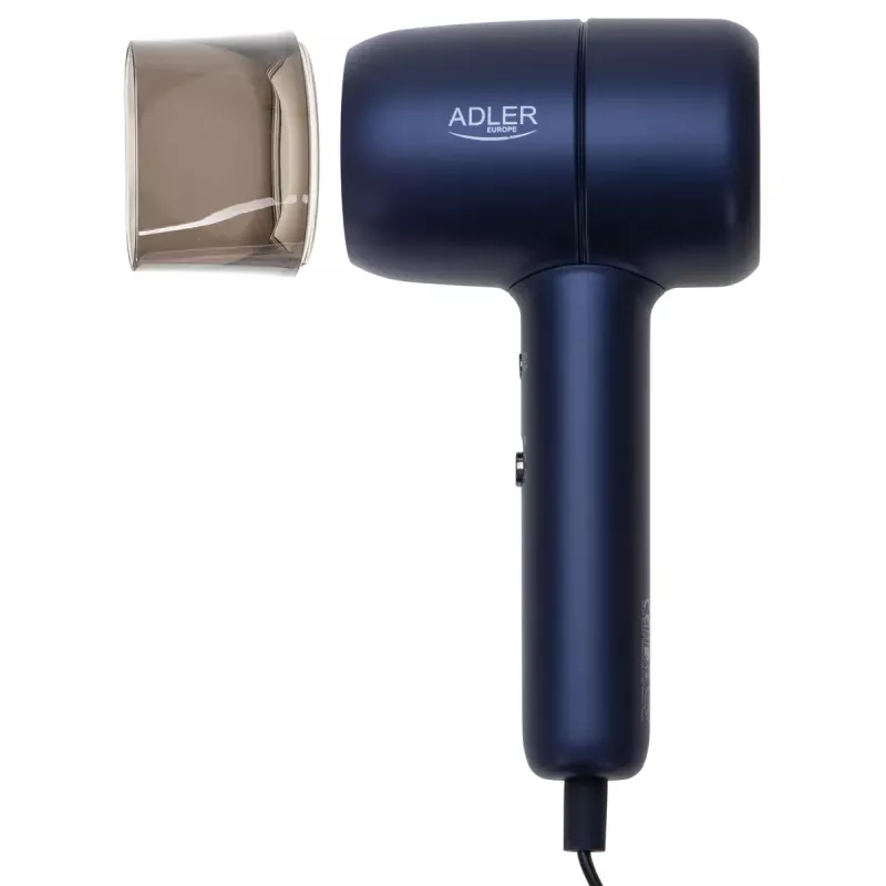 Hair dryer Adler AD 2279b 1800W, 2 temperature settings, 2 speeds, ionic function, blue