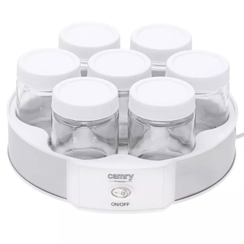 Yogurt maker Camry CR 4519 — electric yogurt machine, 1 L capacity, 20 W