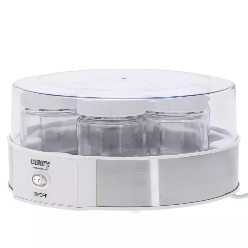 Yogurt maker Camry CR 4519 — electric yogurt machine, 1 L capacity, 20 W