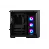 PC case MSI MAG PANO 100R PZ Midi Tower Black, tempered glass, supports ATX/microATX, 482×290×519 mm