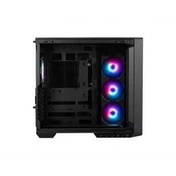 PC case MSI MAG PANO 100R PZ Midi Tower Black, tempered glass, supports ATX/microATX, 482×290×519 mm