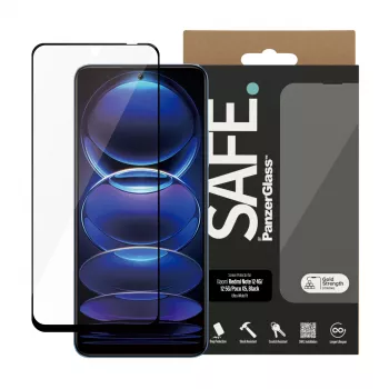 PanzerGlass SAFE. by ® Screen Protector Xiaomi Redmi Note 12 5G | 12 4G | Poco X5 | Ultra-Wide Fit