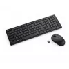 DELL KM555 Silent Keyboard Mouse Included Universal RF Wireless + Bluetooth QWERTY US International Black