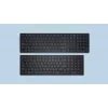 DELL KM555 Silent Keyboard Mouse Included Universal RF Wireless + Bluetooth QWERTY US International Black