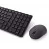 DELL KM555 Silent Keyboard Mouse Included Universal RF Wireless + Bluetooth QWERTY US International Black