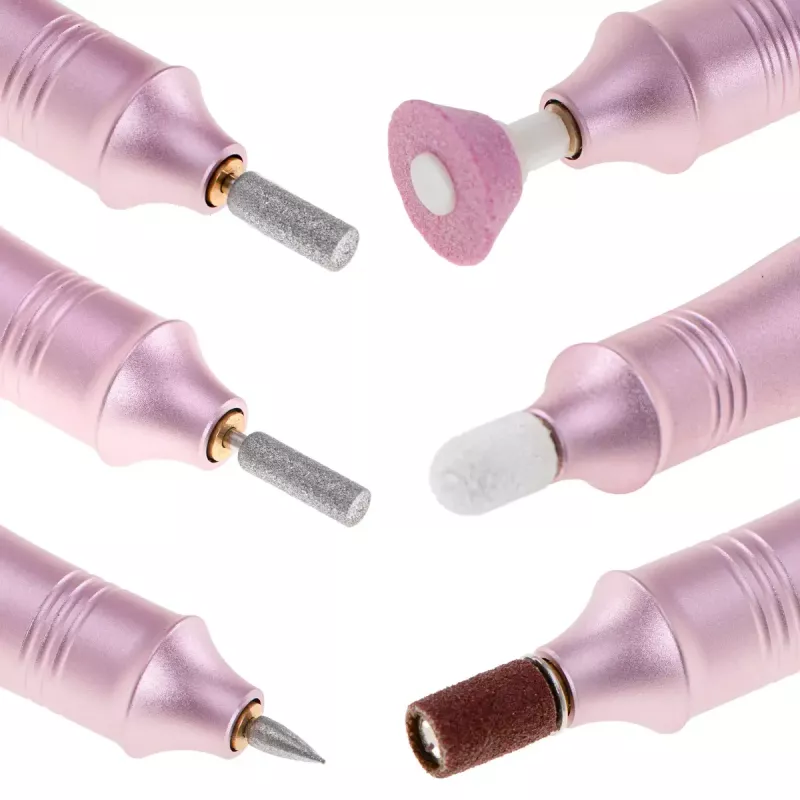 Manicure and pedicure drill set Adler AD 2181 - 5 power levels, pink