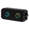 Portable speaker Adler AD 1903, 2×5 W, Bluetooth, FM radio, LED, 1500 mAh battery, AUX, USB, black