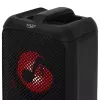 Portable speaker Adler AD 1903, 2×5 W, Bluetooth, FM radio, LED, 1500 mAh battery, AUX, USB, black
