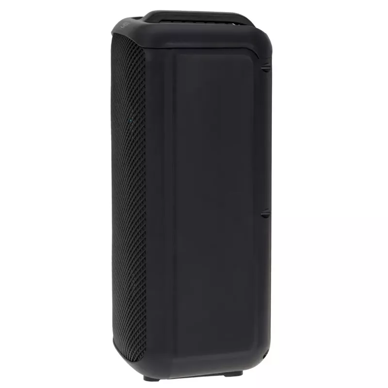 Portable speaker Adler AD 1903, 2×5 W, Bluetooth, FM radio, LED, 1500 mAh battery, AUX, USB, black