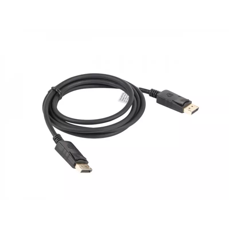 LANBERG DisplayPort M/m Cable 19 Pin V1.2 4k 1.8m Black