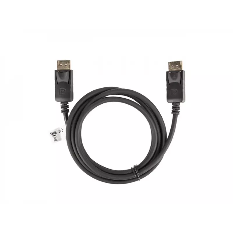 LANBERG DisplayPort M/m Cable 19 Pin V1.2 4k 1.8m Black