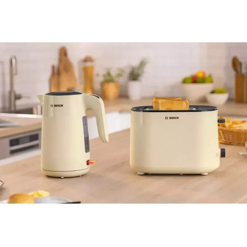 Electric kettle Bosch TWK2M167 1.7 L 2400 W, cordless with 360° base, automatic shut-off, boil-dry protection