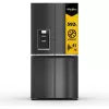 Whirlpool WQ9I FO2BX EF side-by-side refrigerator Freestanding 592 L Black