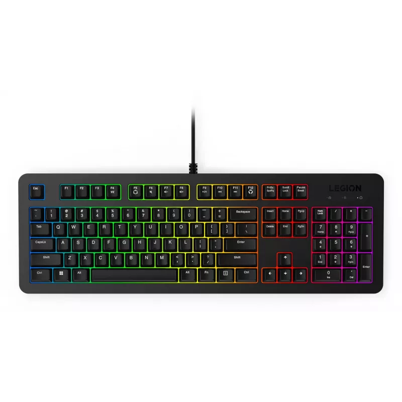 Lenovo GX31N91913 keyboard Mouse included Gaming USB US English Black