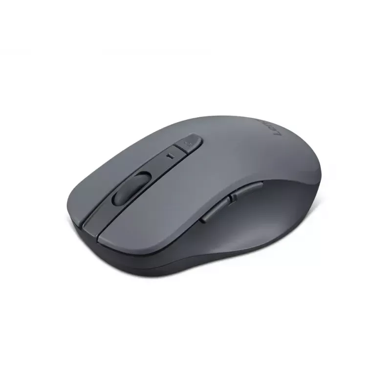 Wireless ambidextrous mouse Lenovo WL310 Office — Bluetooth, Optical 1200 DPI, 6 buttons, wheel, grey, battery-powered