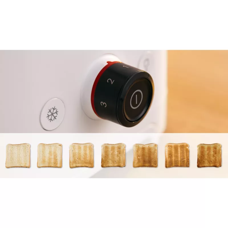 Bosch TAT3M121 toaster 4 slice(s) 950 W White