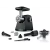 Meat grinder Bosch MFWS430B — 1900 W, 2 speeds, 2.5 kg/min, Black/Silver, 4.3 kg
