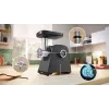Meat grinder Bosch MFWS430B — 1900 W, 2 speeds, 2.5 kg/min, Black/Silver, 4.3 kg