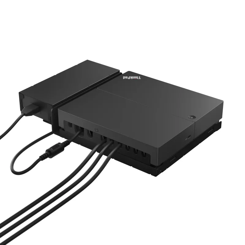 Lenovo ThinkSmart SmartDock Wired USB 3.2 Gen 2 (3.1 Gen 2) Type-C Black