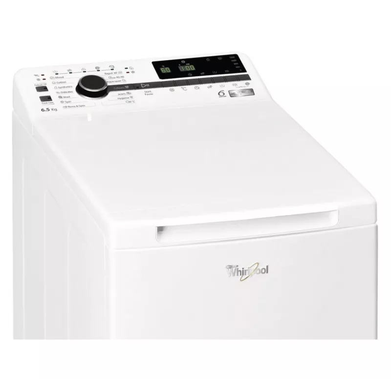 Whirlpool TDLRB 65242BS EU/N washing machine Top-load 6.5 kg 1151 RPM White