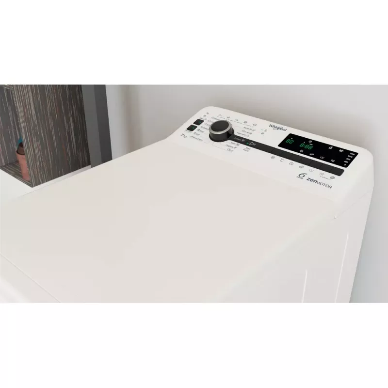 Whirlpool TDLRB 7232BS EU washing machine Top-load 7 kg 1151 RPM White