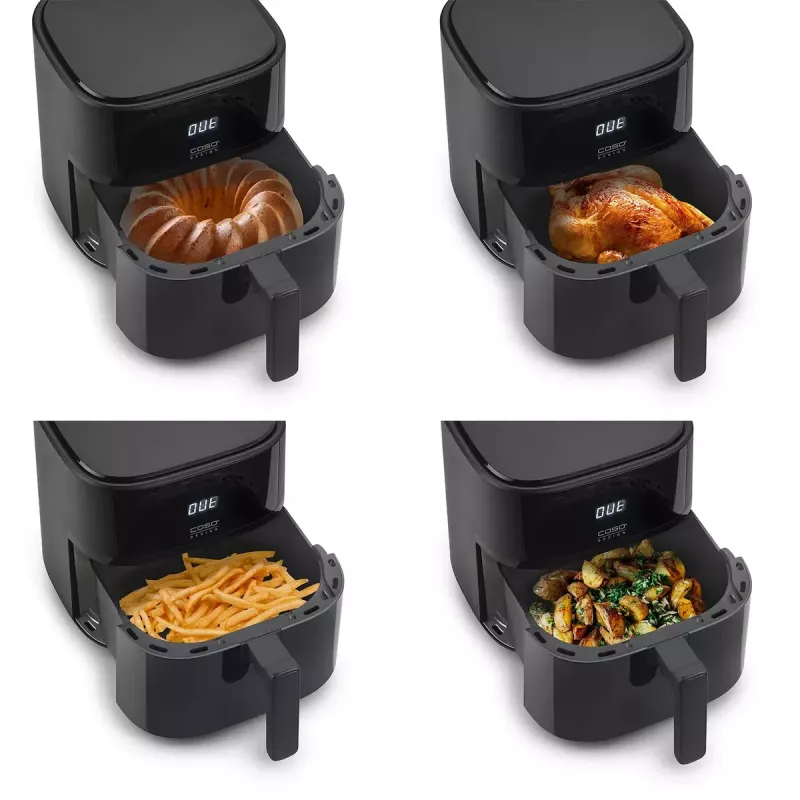 Air fryer Caso Designer Air Fryer 6.0 — 1700 W, 6 L capacity, black