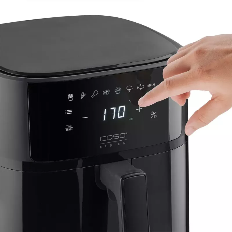 Air fryer Caso Designer Air Fryer 6.0 — 1700 W, 6 L capacity, black
