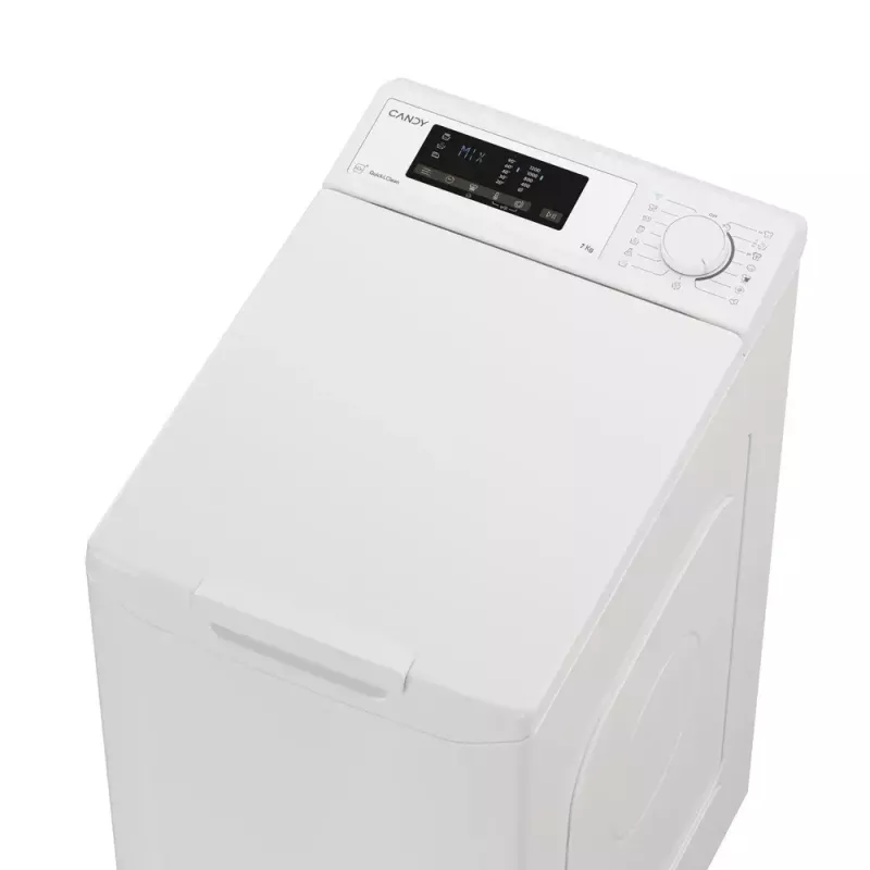 Washing machine CANDY TCA273D3-S top-load 7 kg, 1200 RPM, energy class C, white