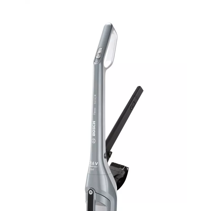 Stick vacuum Bosch BCH3P210 2‑in‑1, dry cleaning, 0.4 L dust container, cordless + mains, grey/black, 3 kg