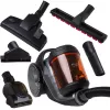 Bagless vacuum cleaner Adler AD 7065 — 700W, 1.6 L dust container, HEPA, 9 m radius, Black/Red