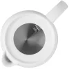 Electric kettle Adler AD 1304 — 1 L, 1200 W, ceramic housing, hinged lid, 360° rotational base, white