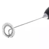 Handheld electric milk frother Adler AD 4491 Black stainless steel whisk