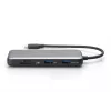 DIGITUS USB-C docking station, 7-port - HDMI / 2x USB-A 3.2 Gen 2 / GbE / SD / MicroSD - 100W USB Power Delivery