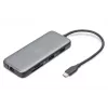 DIGITUS USB-C docking station, 7-port - HDMI / 2x USB-A 3.2 Gen 2 / GbE / SD / MicroSD - 100W USB Power Delivery