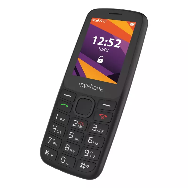Mobile phone MYPHONE 6410 LTE | 2.4 inch TFT | Black