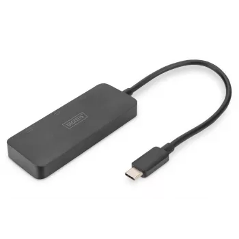 DIGITUS USB-C - 3x DP MST Video Hub DP 1.4. 4K/60Hz