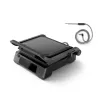 Philips 7000 series Contact Grill, Black, Rectangular, Touch, 220 °C, Hinged lid, Locking lid, 180°