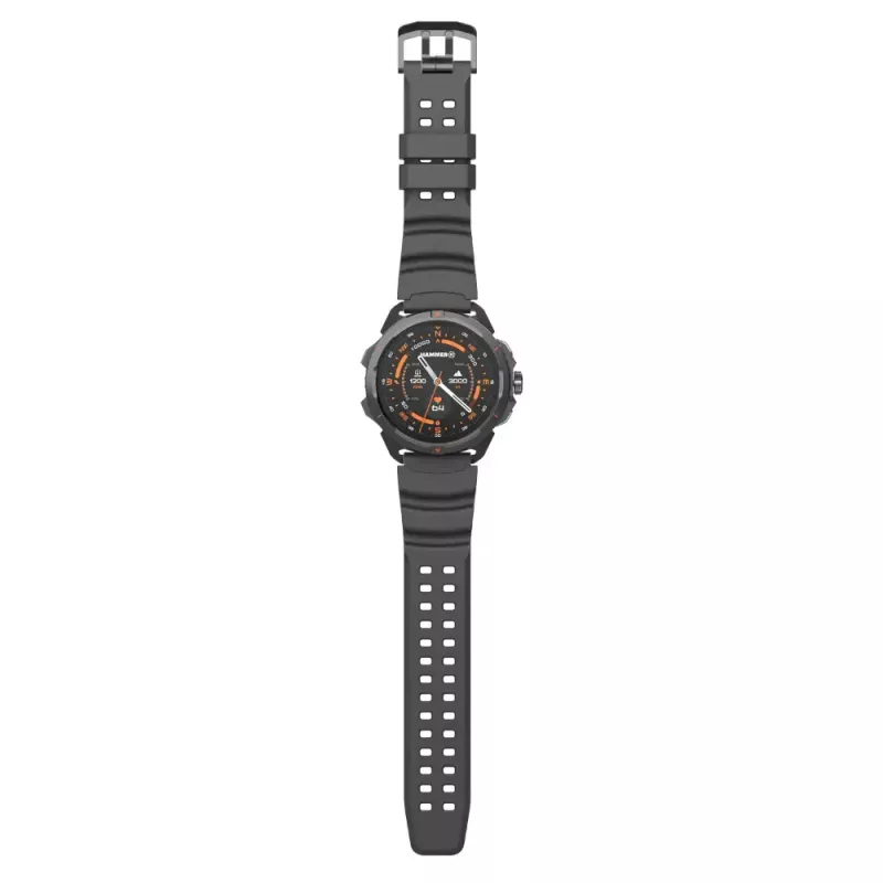 Smart watch Hammer Hammer Watch 2 Black — 1.5 inch AMOLED, GPS, waterproof, heart rate, fitness tracking