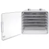 Food dehydrator Adler AD 6660, 600 W, 6 trays, adjustable thermostat, steel, folding design