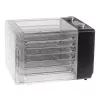 Food dehydrator Adler AD 6660, 600 W, 6 trays, adjustable thermostat, steel, folding design