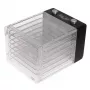 Food dehydrator Adler AD 6660, 600 W, 6 trays, adjustable thermostat, steel, folding design