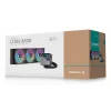 All-in-one liquid cooler DeepCool LT360, 3x 120 mm fans, 2400 RPM, 72.04 cfm, 41 cm tubes, Aluminum radiator, Black