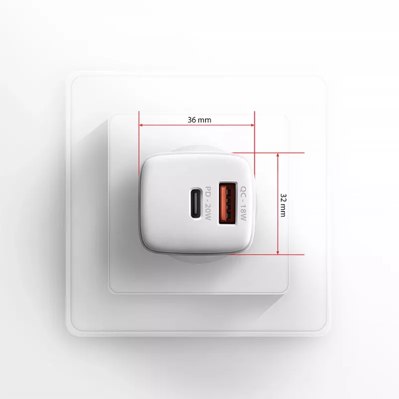 Mobile device charger Axagon ACU-PQ20W Universal White