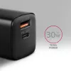 Axagon ACU-PQ30 PD3.0 & QC4+ 2xOUTPUTS wall charger 30W