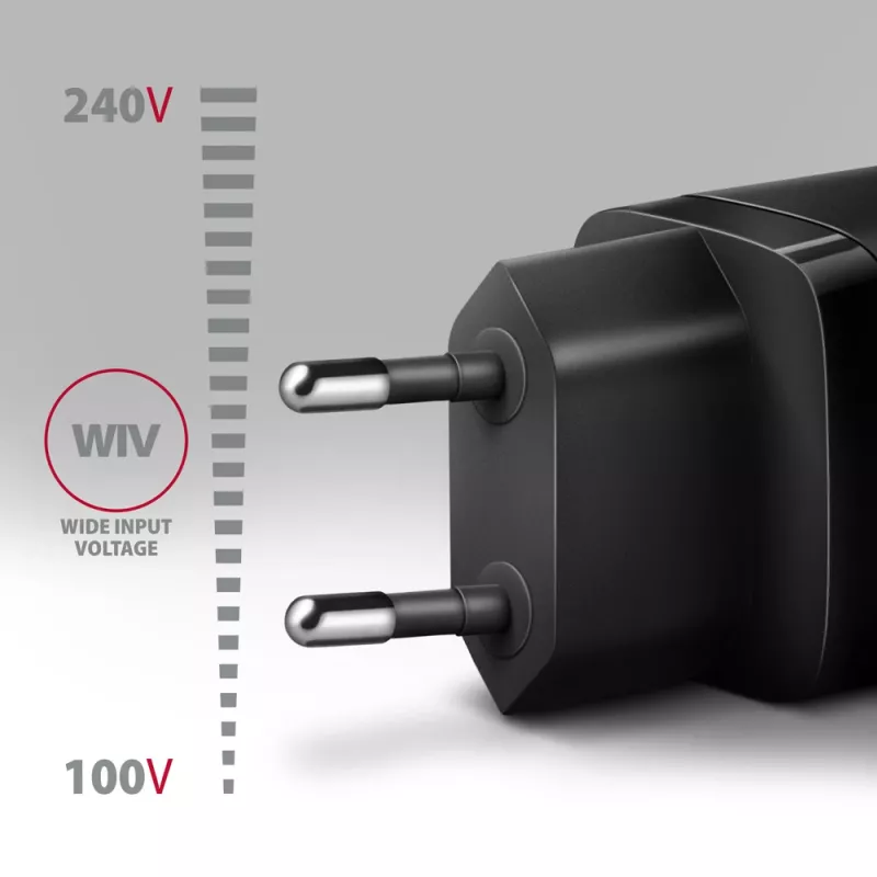Axagon ACU-PQ30 PD3.0 & QC4+ 2xOUTPUTS wall charger 30W