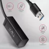 Axagon HUE-M1A 4x USB 3.2 Gen 1 MINI hub, metal, 20cm USB-A cable