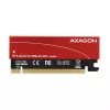 Axagon PCEM2-S PCIe x16 - M.2 NVMe M-key slot adapter, w. passive alu heatsink