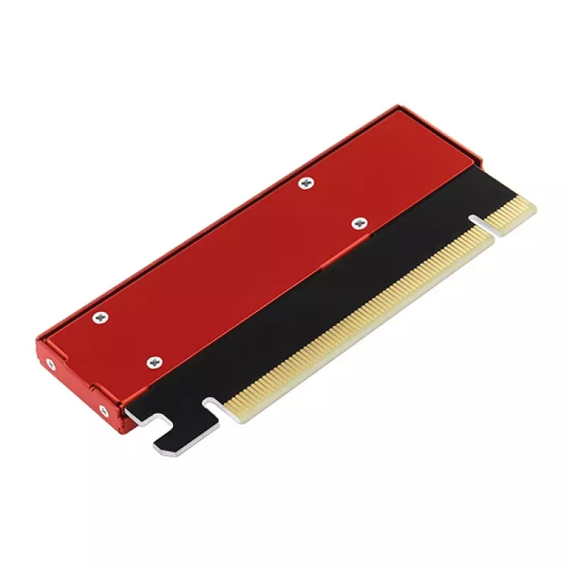 Axagon PCEM2-S PCIe x16 - M.2 NVMe M-key slot adapter, w. passive alu heatsink