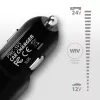 Axagon PWC-5V5 SMART Car charger 24W, 2x USB-A port, 5V/2.4A + 5V/2.4A