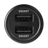Axagon PWC-5V5 SMART Car charger 24W, 2x USB-A port, 5V/2.4A + 5V/2.4A